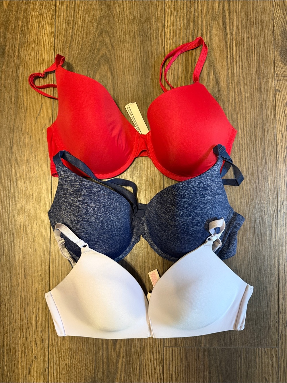 Red Molded T-Shirt Bra - Women's Intimates